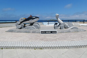 マグロの一本釣りモニュメント